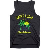 Caribbean Saint Lucia Tank Top