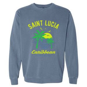 Caribbean Saint Lucia Garment-Dyed Sweatshirt