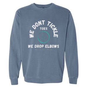 Clearwater Sports Massage Tickle Toes Pic Garment-Dyed Sweatshirt