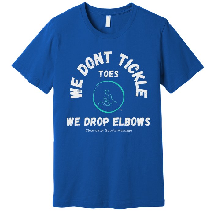 Clearwater Sports Massage Tickle Toes Pic Premium T-Shirt