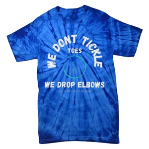 Clearwater Sports Massage Tickle Toes Pic Tie-Dye T-Shirt