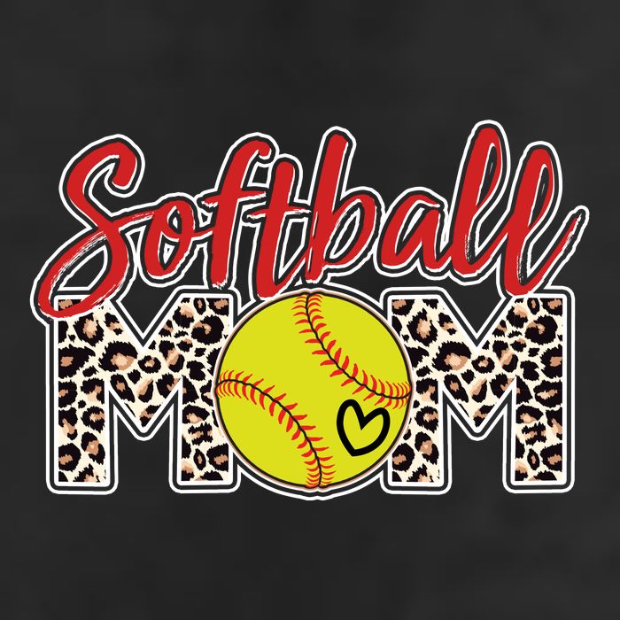 Cute Softball Mom 7 Panel Mesh Trucker Snapback Hat