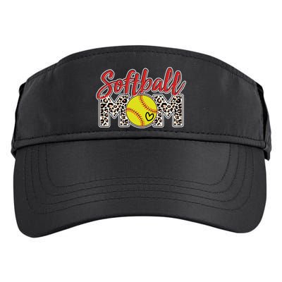 Cute Softball Mom Adult Drive Performance Visor