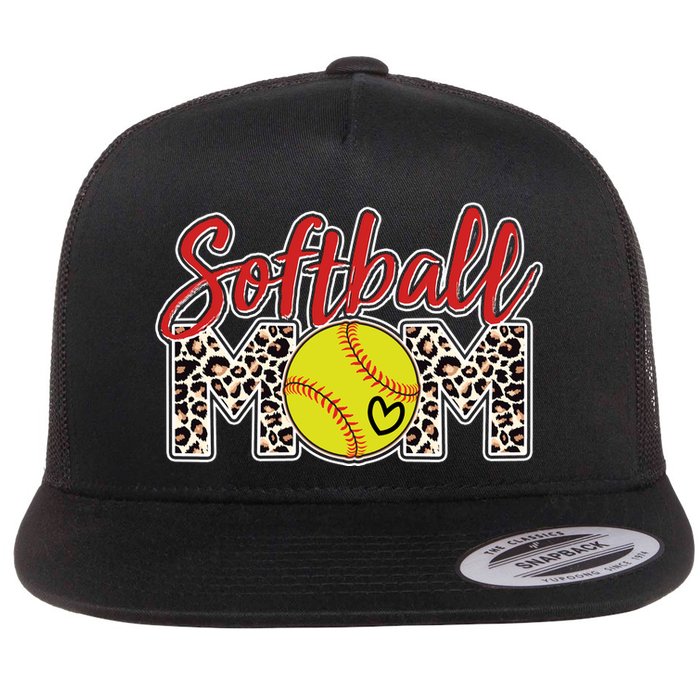 Cute Softball Mom Flatbill Hat
