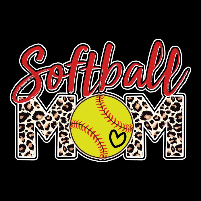 Cute Softball Mom Flatbill Hat