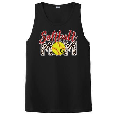 Cute Softball Mom PosiCharge Competitor Tank