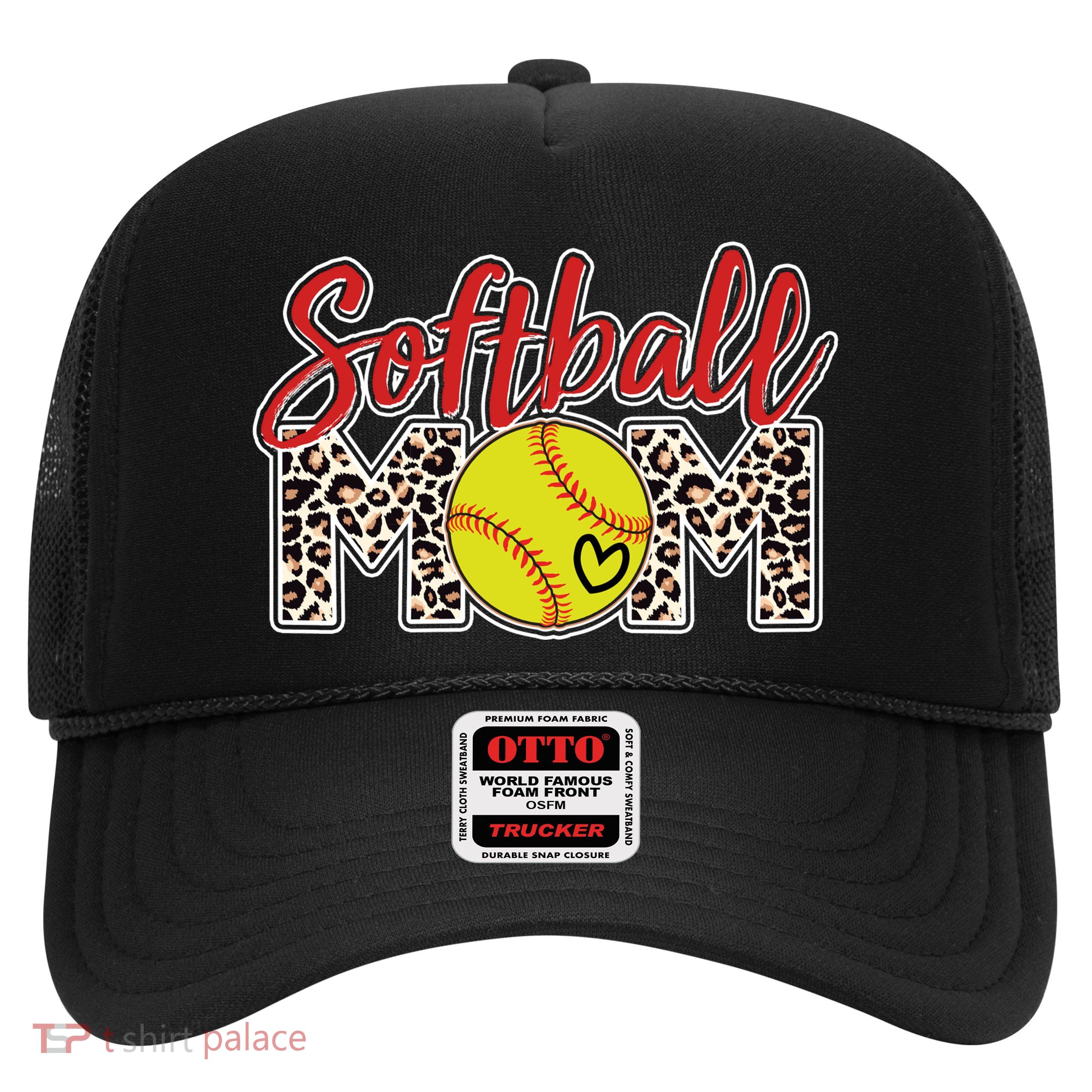 Cute Softball Mom Trucker Hat