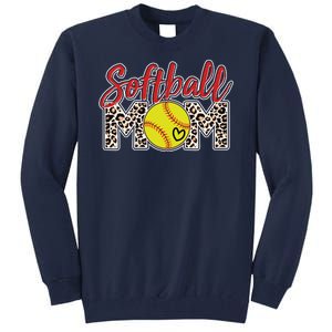 Cute Softball Mom Tall Sweatshirt