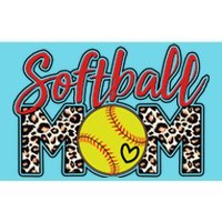 Cute Softball Mom Bumper Sticker