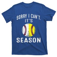 Cool Softball Mom Baseball Sorry I CanT Its Baseball T-Shirt