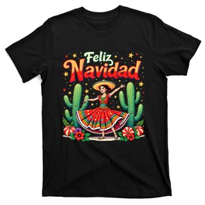 Christmas Spanish Mexican Feliz Navidad 2024 Feliz Navidad T-Shirt