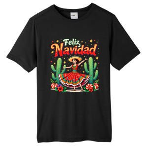 Christmas Spanish Mexican Feliz Navidad 2024 Feliz Navidad Tall Fusion ChromaSoft Performance T-Shirt