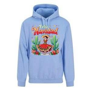 Christmas Spanish Mexican Feliz Navidad 2024 Feliz Navidad Unisex Surf Hoodie