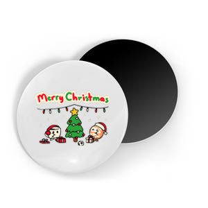 Coffee & Shell Merry Christmas Christmas  Magnet