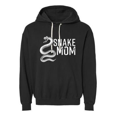 Cool Snake Mom For Women Girl Mother Ball Python Pet Corn Garment-Dyed Fleece Hoodie