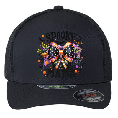 Coquette Spooky Mama Halloween Flexfit Unipanel Trucker Cap