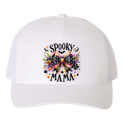 Coquette Spooky Mama Halloween Yupoong Adult 5-Panel Trucker Hat