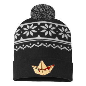 Classic Scary Movie Halloween Clothing For Men And Women USA-Made Snowflake Beanie