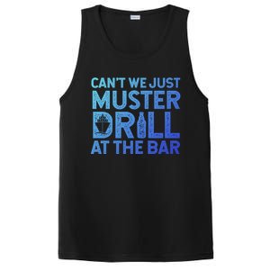 Cruise Ship Muster Drill Funny Drunk Cruise Great Gift PosiCharge Competitor Tank