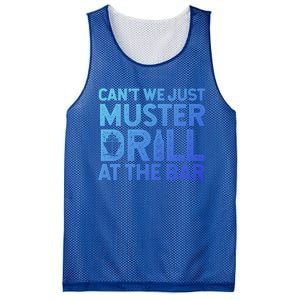 Cruise Ship Muster Drill Funny Drunk Cruise Great Gift Mesh Reversible Basketball Jersey Tank