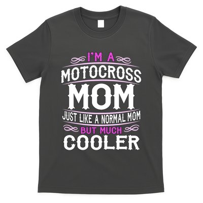 Cute Sporting Mom Gift Motocross Mom T-Shirt