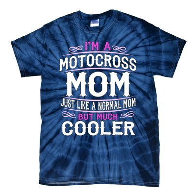 Cute Sporting Mom Gift Motocross Mom Tie-Dye T-Shirt