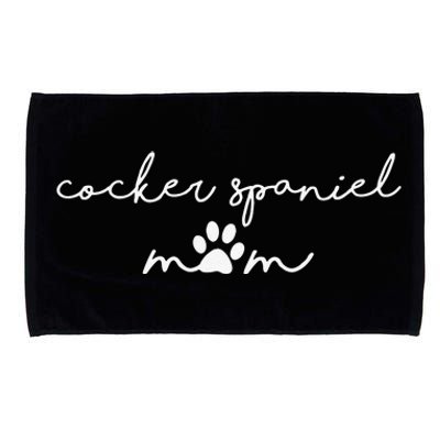 Cocker Spaniel Mom Microfiber Hand Towel