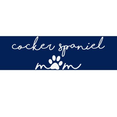 Cocker Spaniel Mom Bumper Sticker