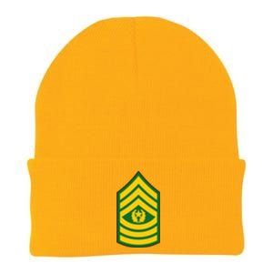 Command Sergeant Major Military Badge Knit Cap Winter Beanie