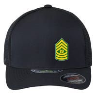Command Sergeant Major Military Badge Flexfit Unipanel Trucker Cap
