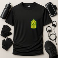 Command Sergeant Major Military Badge Performance Shirt