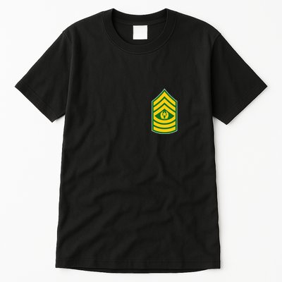 Command Sergeant Major Military Badge Tall T-Shirt