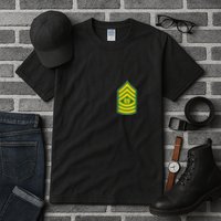 Command Sergeant Major Military Badge Tall T-Shirt