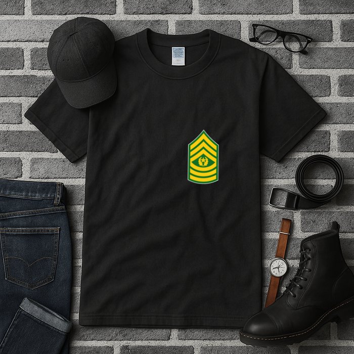 Command Sergeant Major Military Badge Tall T-Shirt