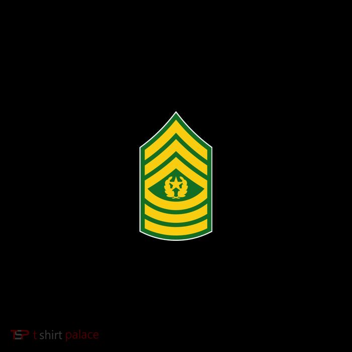 Command Sergeant Major Military Badge Tall T-Shirt
