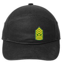 Command Sergeant Major Military Badge 7-Panel Snapback Hat