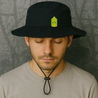 Command Sergeant Major Military Badge Bucket Hat