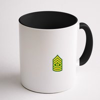Command Sergeant Major Military Badge Mug