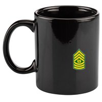Command Sergeant Major Military Badge 11oz C Handle Ceramic Mug