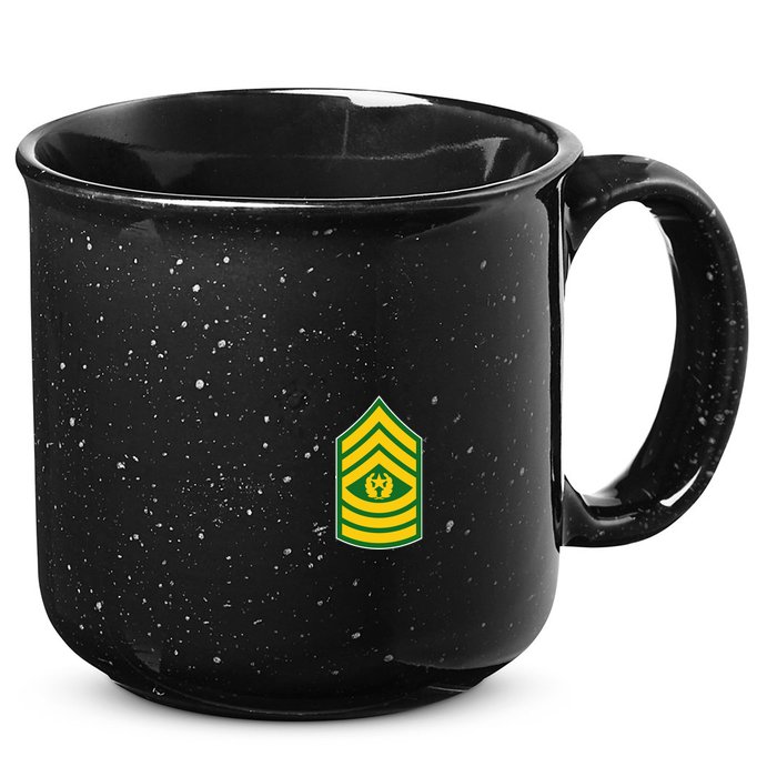 Command Sergeant Major Military Badge 15oz Campfire Ceramic Mug