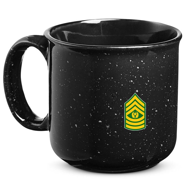 Command Sergeant Major Military Badge 15oz Campfire Ceramic Mug