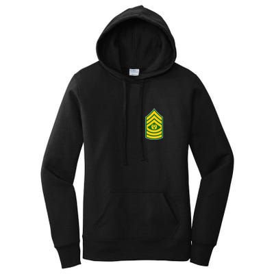 Command Sergeant Major Military Badge Women's Pullover Hoodie