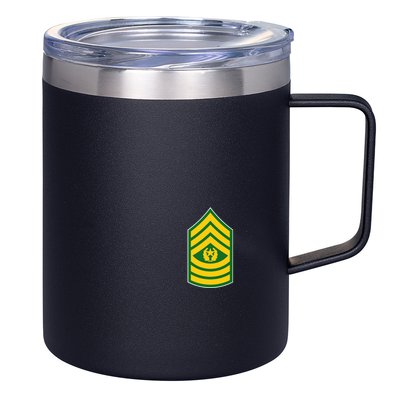 Command Sergeant Major Military Badge 12oz Stainless Steel Coffee Mug