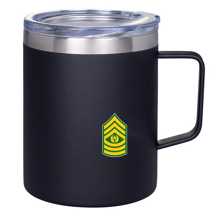 Command Sergeant Major Military Badge 12oz Stainless Steel Coffee Mug