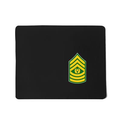Command Sergeant Major Military Badge Mousepad