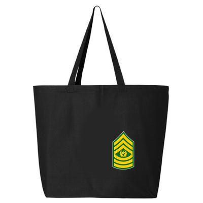 Command Sergeant Major Military Badge 25L Jumbo Tote