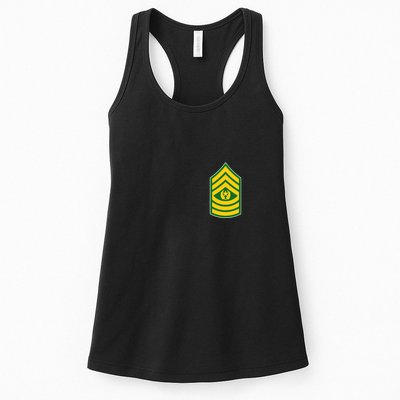 Command Sergeant Major Military Badge Womens Tank Top