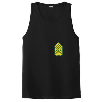 Command Sergeant Major Military Badge PosiCharge Competitor Tank