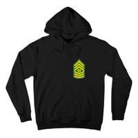 Command Sergeant Major Military Badge Tall Hoodie