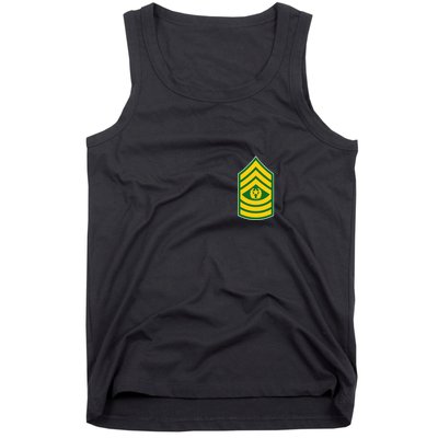 Command Sergeant Major Military Badge Tank Top